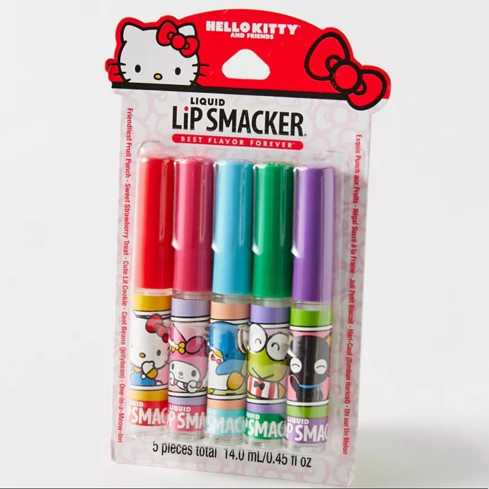 Lip Smacker Hello Kitty & Friends Liquid Lip Gloss Party Pack